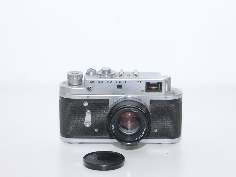 Vintage Zorki-4 Rangefinder Camera