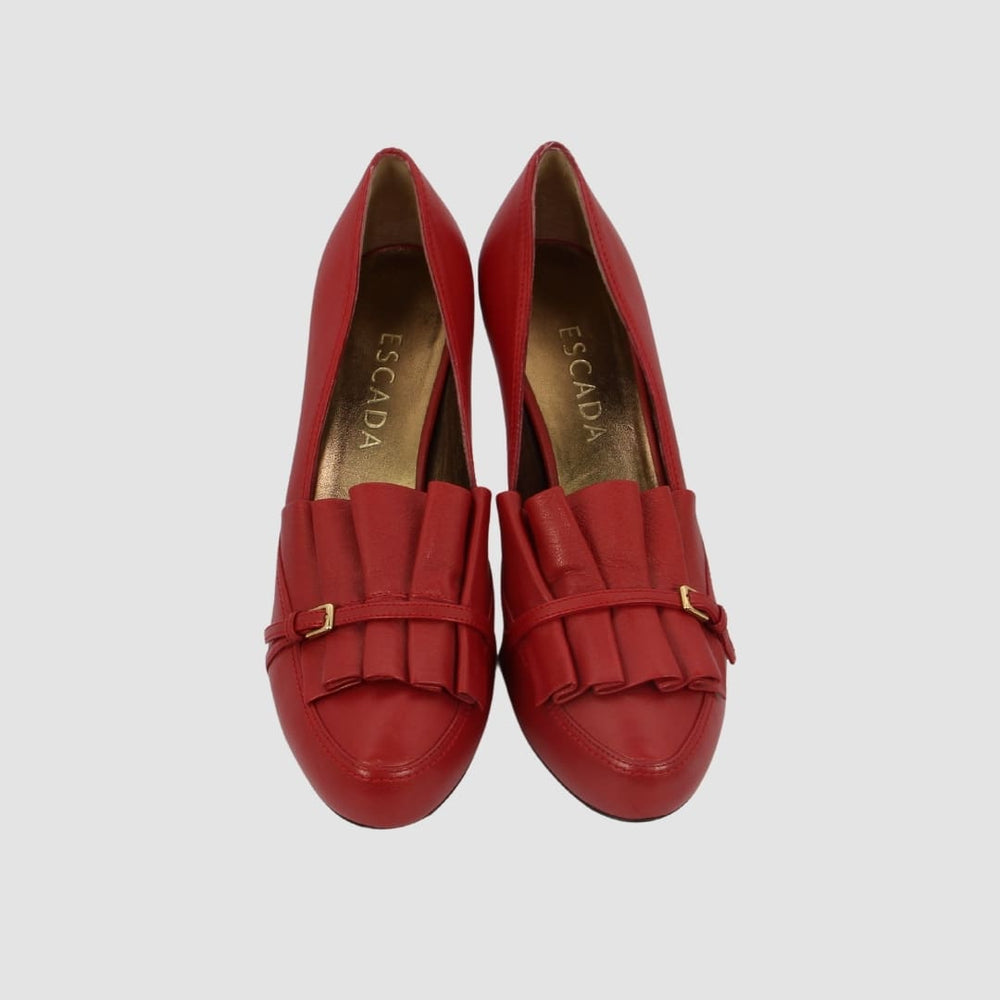 Pleated Heels