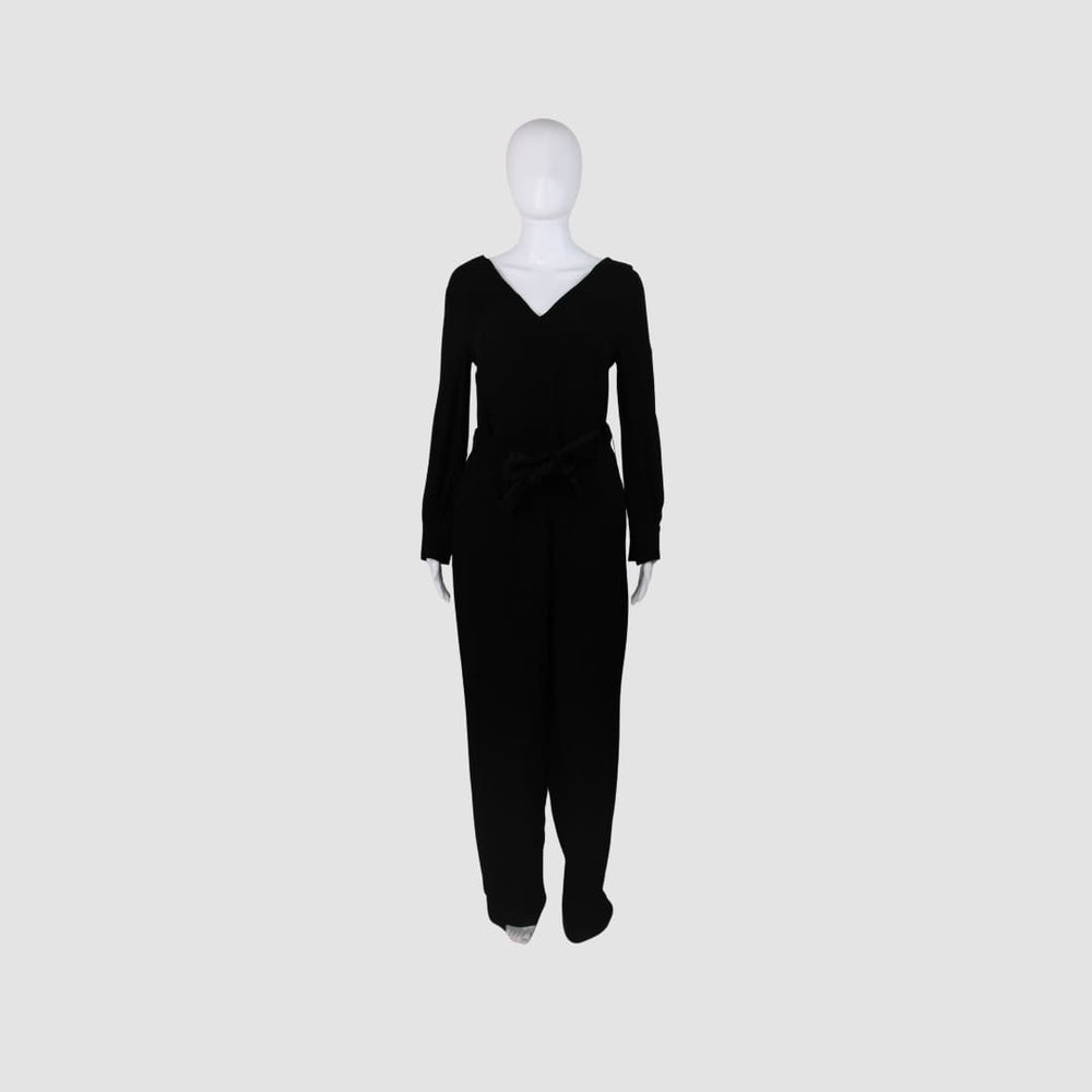 V neck Long Sleeve Jumpsuit