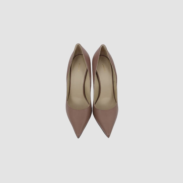 Leather Spiral Heel