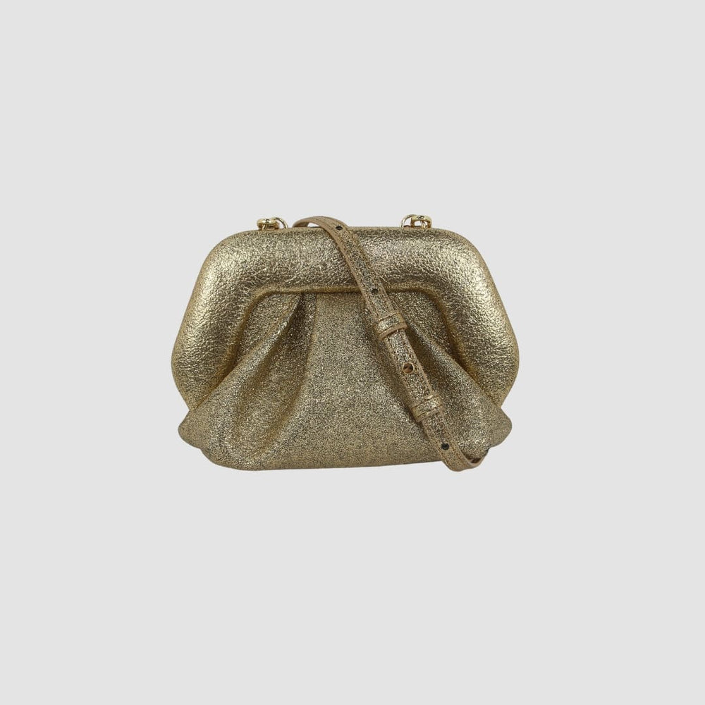 Tia Ruched Clutch Bag