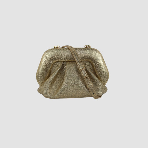 Tia Ruched Clutch Bag