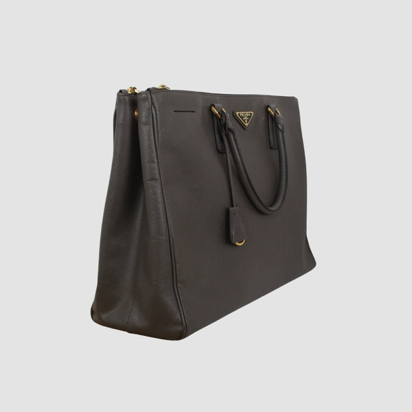 Leather Galleria Tote
