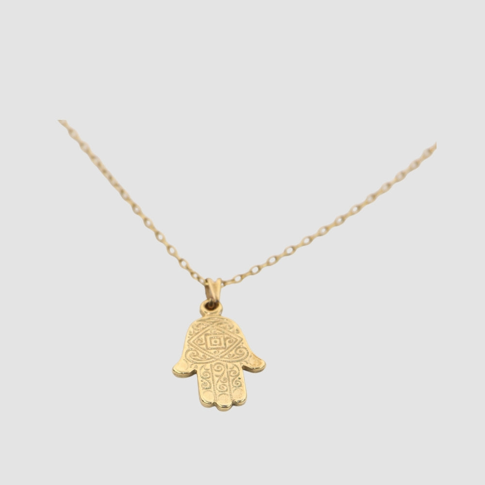 Pandora Gold Netless Necklace Charm Jewelry