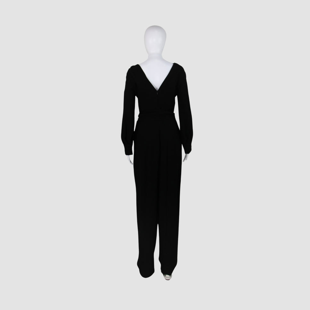 V neck Long Sleeve Jumpsuit