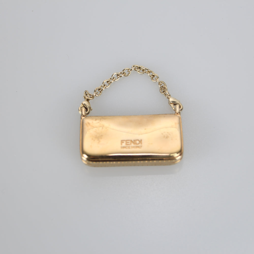 Gold Baguette Charms Bag