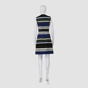 Karen Millen Multicolor Printed Sleeveless Mini Dress