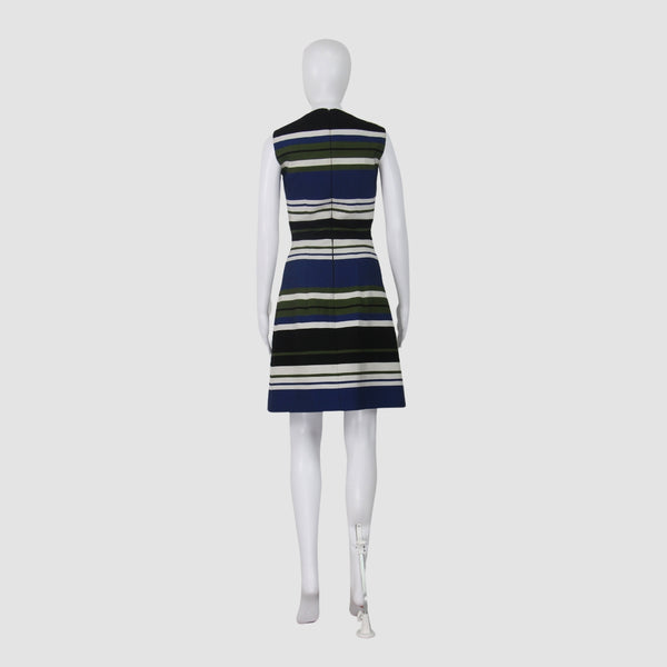 Karen Millen Multicolor Printed Sleeveless Mini Dress