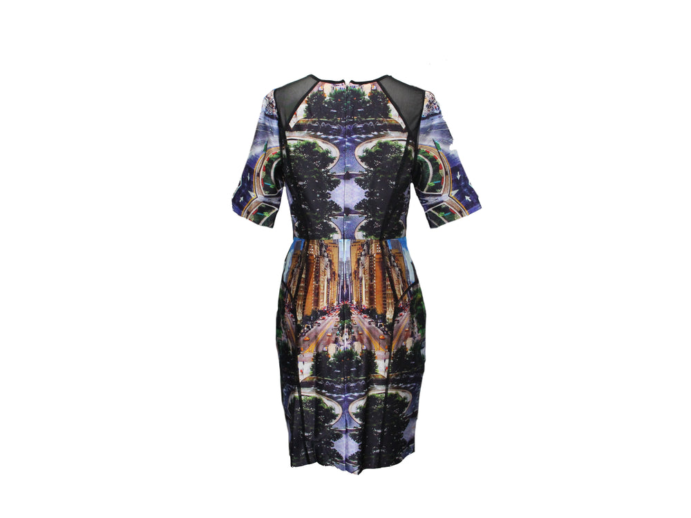 Milly NYC Cityscape Print Dress