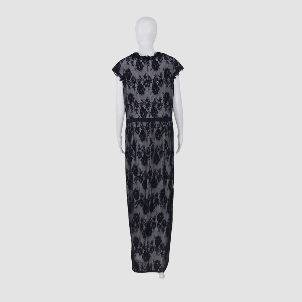 Lace Sleeveless Maxi Dress