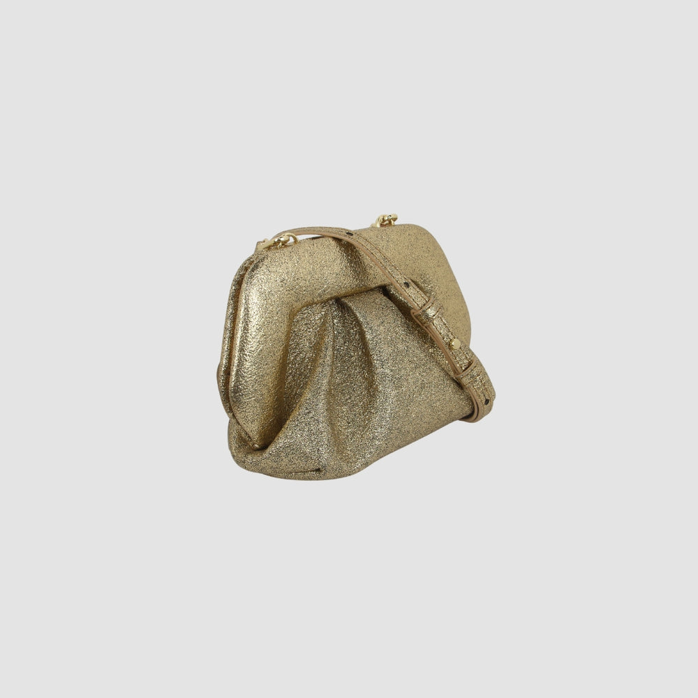 Tia Ruched Clutch Bag