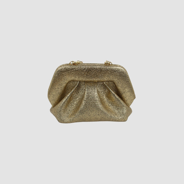 Tia Ruched Clutch Bag