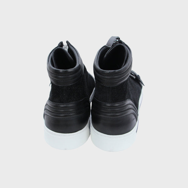 Black BMX High Top Boot Sneakers