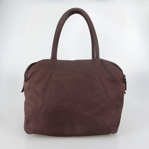 Tessuto Nylon Top Handle Bag