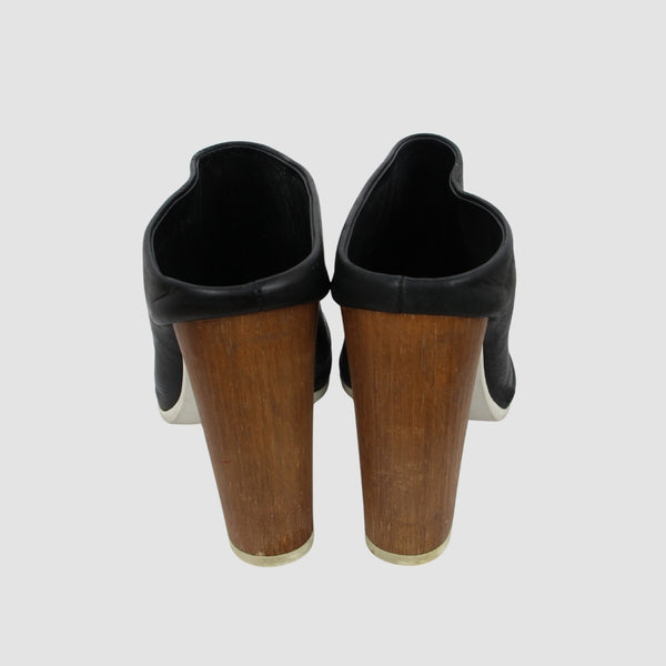 Leather High Heel