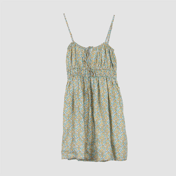 Multicolor Shivka Sabinosa Floral Print Mini Dress