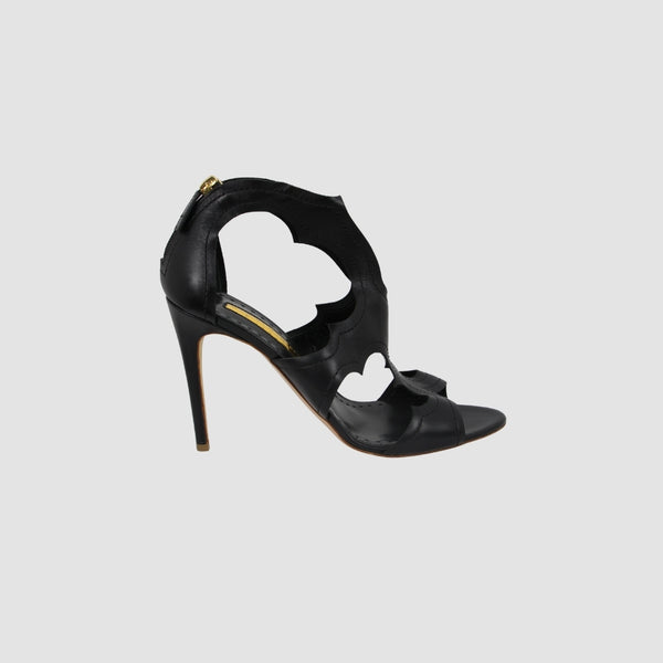Leather Heeled Sandals