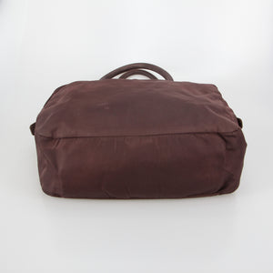 Tessuto Nylon Top Handle Bag