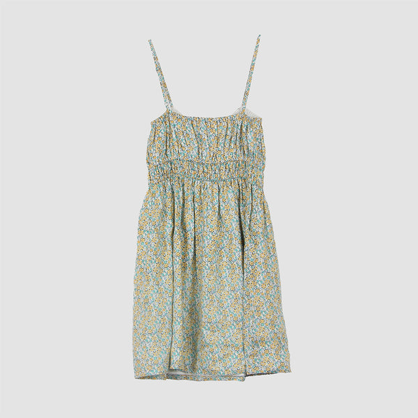 Multicolor Shivka Sabinosa Floral Print Mini Dress