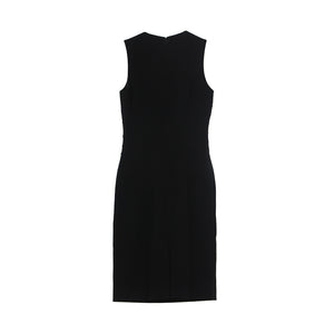 Joseph Black Sleevless Midi Dress