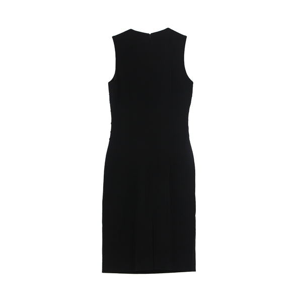 Joseph Black Sleevless Midi Dress