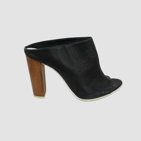 Leather High Heel