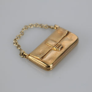 Gold Baguette Charms Bag