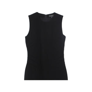 Joseph Black Sleevless Midi Dress