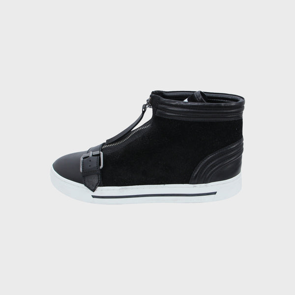 Black BMX High Top Boot Sneakers