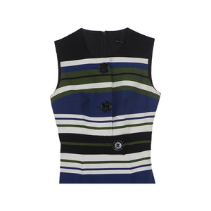 Karen Millen Multicolor Printed Sleeveless Mini Dress