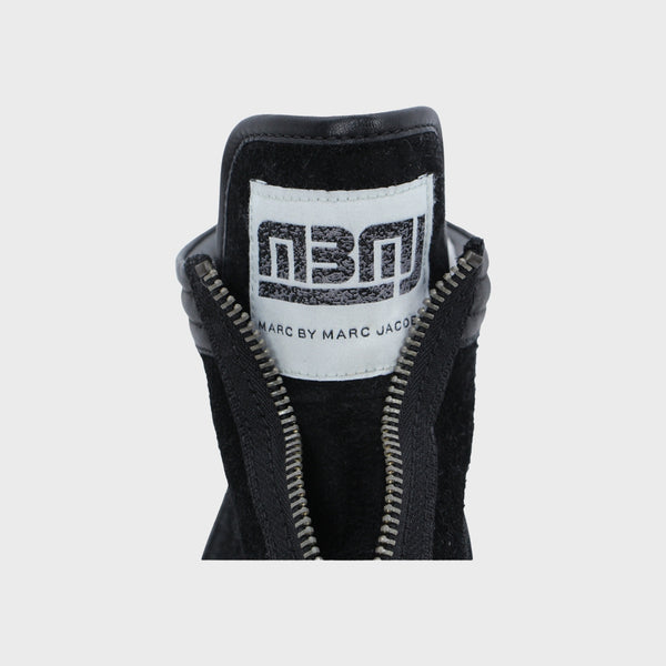 Black BMX High Top Boot Sneakers