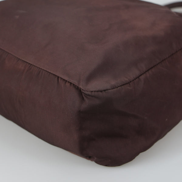 Tessuto Nylon Top Handle Bag