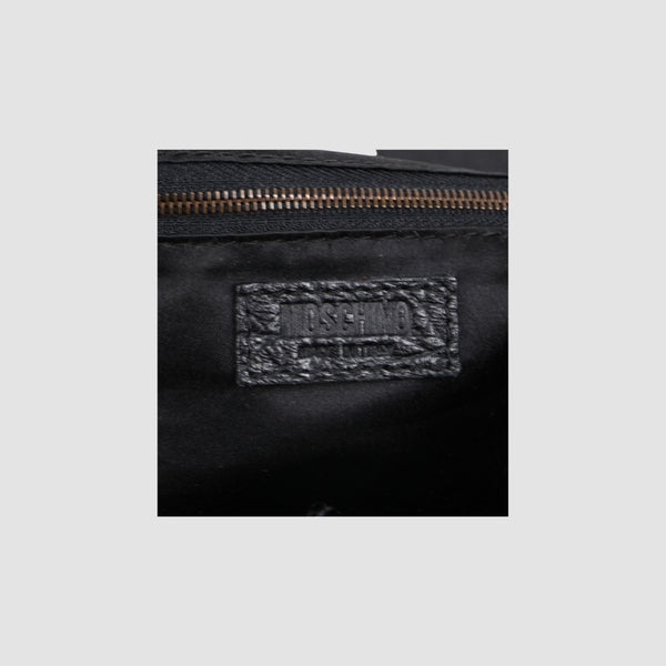 Two Tone Patent Leather Shoulder Bag