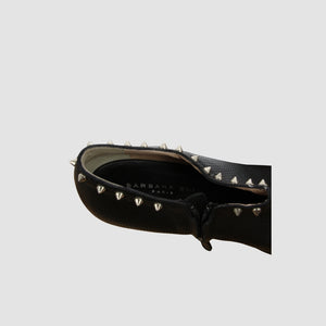 Leather Bonnie Peep Toe Pumps