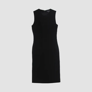 Joseph Black Sleevless Midi Dress