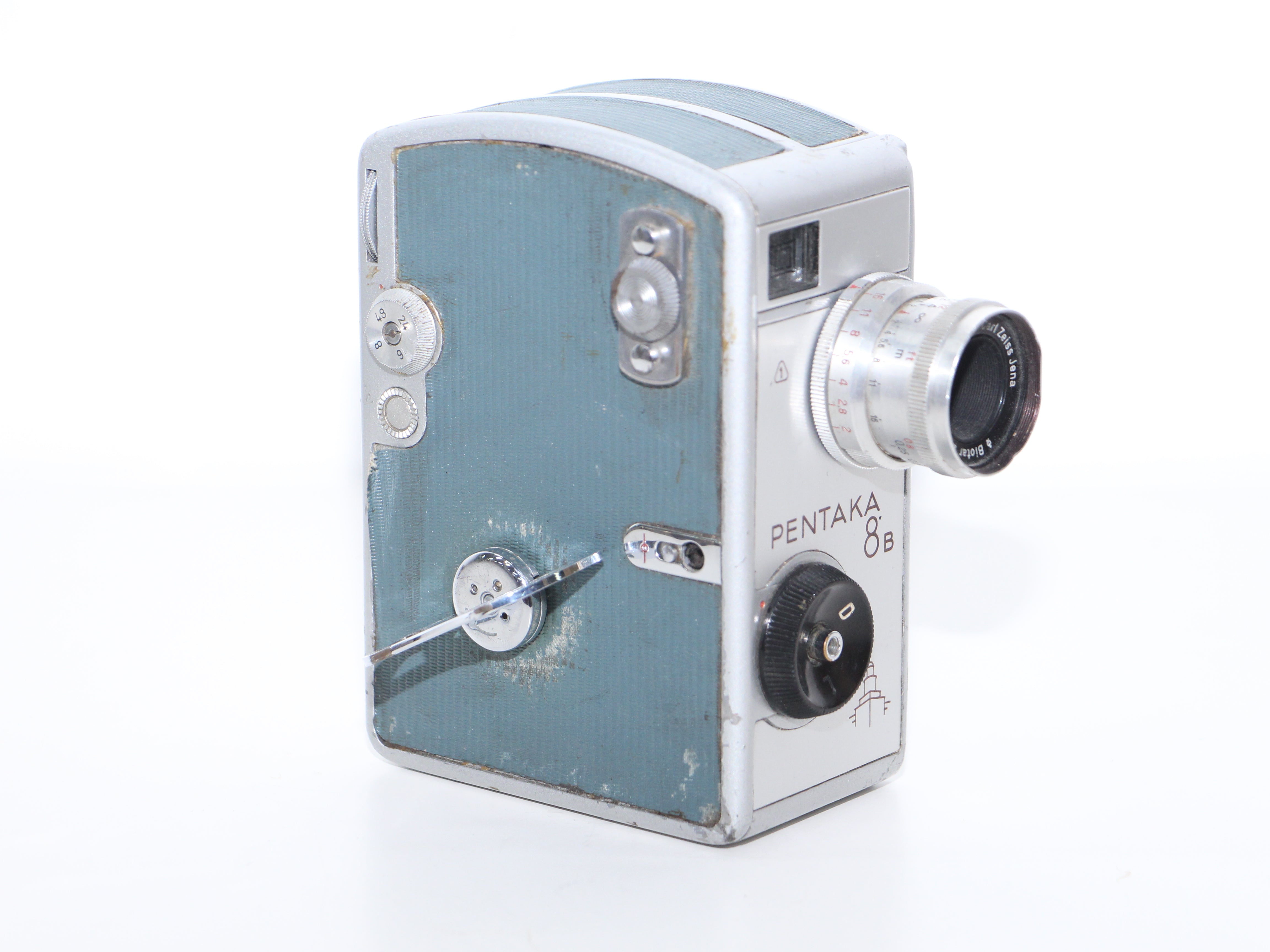 Pentacon Pentaka 8B 8mm ムービーカメラ Vintage Pentaka 8B 8mm Movie Camera